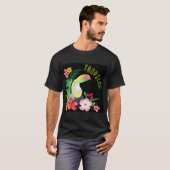 トゥーカン熱帯テーマグラフィック Tシャツ (正面フル)