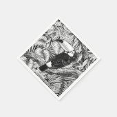 トゥーカン熱帯庭園 スタンダードカクテルナプキン (角)