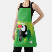 トゥーカン熱帯鳥 エプロン (インサイチュ)