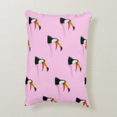 トゥーカン発表：トロピカルピンクの楽園 アクセントクッション (裏面(縦))