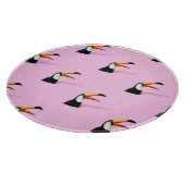 トゥーカン発表：トロピカルピンクの楽園 カッティングボード (角)