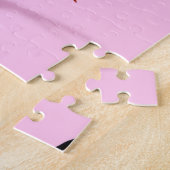 トゥーカン発表:トロピカルピンクの楽園 ジグソーパズル (側面)