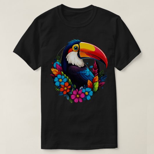 トゥーカン笑い Tシャツ (デザイン正面)