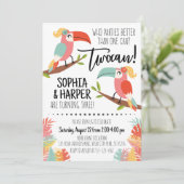 トゥーカン誕生日招待状シスターズガールトゥーカン 招待状 (スタンド正面)