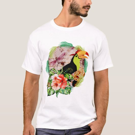 トゥーカン魔法 – 熱帯鳥の魔術師 Tシャツ (正面)
