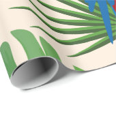 トゥーカン&パーロットパターン ラッピングペーパー (ロールコーナー)