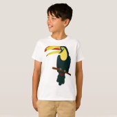 トゥーカン、鳥、自然 Tシャツ (正面フル)