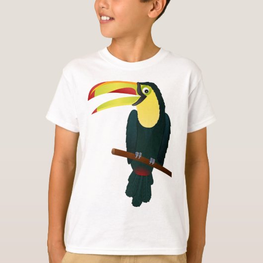 トゥーカン、鳥、自然 Tシャツ (正面)