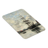 トゥークスユージーンブダンフランスのに船(1824-189) マグネット (右側)