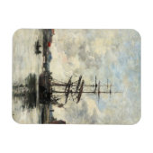 トゥークスユージーンブダンフランスのに船(1824-189) マグネット (横)