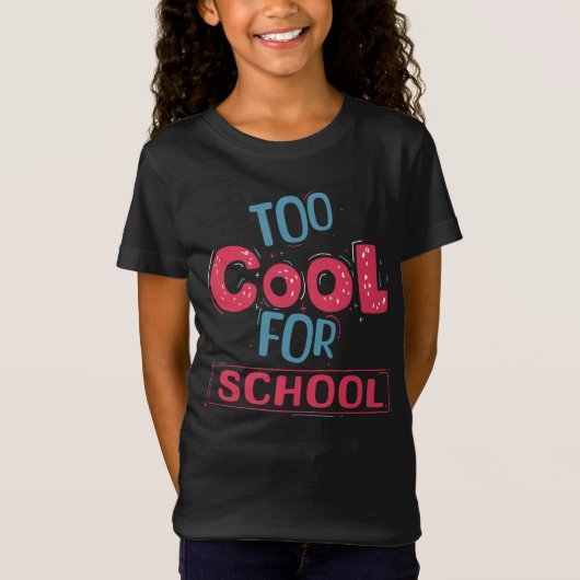 トゥークールフォースクール Tシャツ (正面)