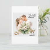 トゥーズフォーエバー結婚式招待状 招待状 (スタンド正面)