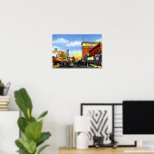 トゥーソンアリゾナアットコングレス通り ポスター (ホームオフィス)