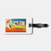 トゥーソンアリゾナAZオールドヴィンテージトラベル土産 ラゲッジタグ (裏面横)