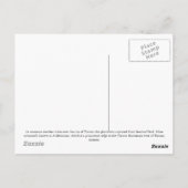 トゥーソン稲妻 ポストカード (裏面)