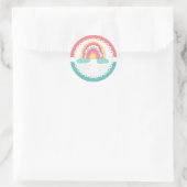 トゥーティフルーティレインボステッカー ラウンドシール (バッグ)