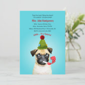 トゥートザホルンサプライズ誕生日パーティー 招待状 (スタンド正面)