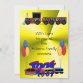 トゥートート誕生日 招待状 (裏面)