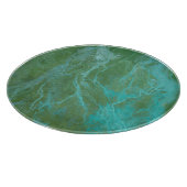 トゥートーングリーン大理石デザイン     カッティングボード (角)