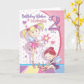 トゥードルバレエ女子2018年2月 カード (黄色い花)