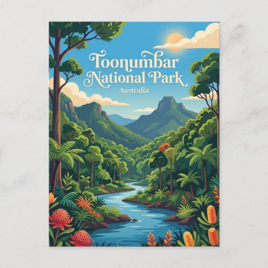 トゥーナンバー国立公園 オーストラリア ポストカード (正面)