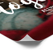 トゥーハンドレタタイポグラフィ写真テンプレート ポスター (角)