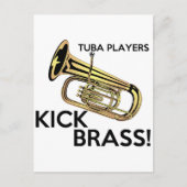 トゥーバプレイヤーズ真鍮をキック ポストカード (正面)