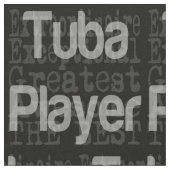 トゥーバプレーヤー超常連 ファブリック (クローズアップ)