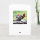 トゥーヘンハッピーバースデーユーモアカード カード (裏面)