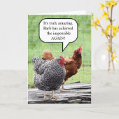 トゥーヘンハッピーバースデー カード (黄色い花)