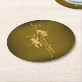 トゥーベアカブスカウトヴィンテージベアカブ ラウンドペーパーコースター (アングル)