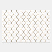 トゥーペダマスクモロッコパターン ラッピングペーパーシート (正面)