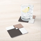 トゥーペホワイトスクウェア スクエアペーパーコースター (インサイチュ)