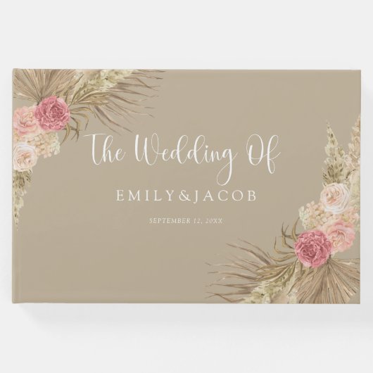 トゥーペボホフローラ結婚ズ ゲストブック (正面)