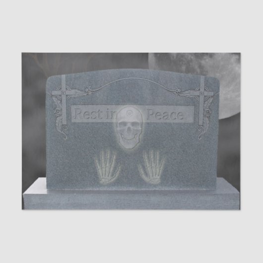 トゥームストーンティッシュペーパー 薄葉紙 (正面)