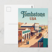 トゥームストーン USA ポストカード (正面/裏面)