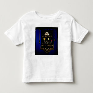 トゥーリンの順序からのフリーメーソンの王位の象徴、 トドラーTシャツ