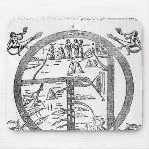 トゥーリンのmappamundiのBeatus マウスパッド