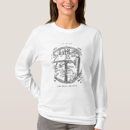トゥーリンのmappamundiのBeatus Tシャツ (正面)