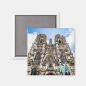 トゥールサンエティエンヌ大聖堂フランスギフト マグネット (正面/裏面)