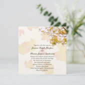 トゥールツリーイン秋スクエア結婚式招待状 招待状 (スタンド正面)