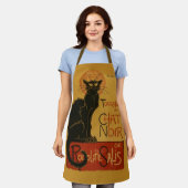 トゥールネデチャットノアブラックキャット エプロン (着用した状態)