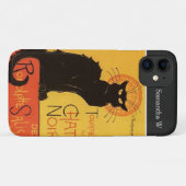 トゥールネデュチャットノワール,スティーレンブラックキャットヴィンテージ Case-Mate iPhoneケース (裏面(横))