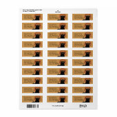 トゥールネデュチャットノワール，テオピレスティーレン ラベル (フルシート)