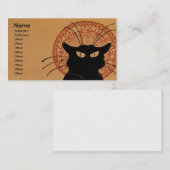 トゥールネデュチャットノワール,テオピレスティーレン 名刺 (正面/裏面)