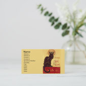 トゥールネデュチャットノワール，テオペレスティインレン 名刺 (スタンド正面)