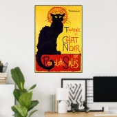 トゥールネデュチャットノワール, c.1896 ポスター (ホームオフィス)