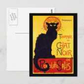 トゥールネデュチャットノワール， c.1896 ポストカード (正面/裏面)