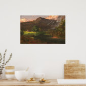 トゥールマウンテン – Jasper F. Cropseyファインアートポスター ポスター (キッチン)