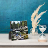 トゥールムネメドウズのトゥールムネ川、ヨセミテ、カリフォルニア州 フォトプラーク (インサイチュ)